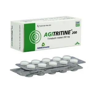 Agitritine 200mg Agimex - Thuốc Trimebutine Điều Trị Co Thắt Dạ Dày, Ruột Kích Thích Hiệu Quả
